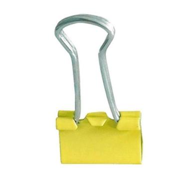 Imagem de Prendedor Metal Binder Colorido 19Mm Jocar Office Amarelo - Leonora