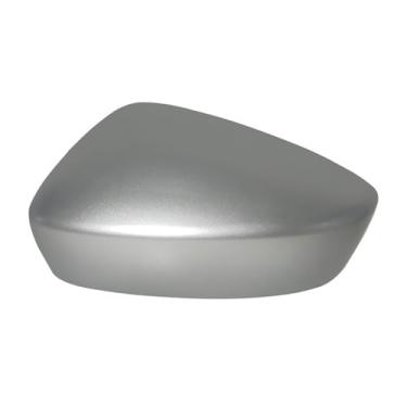 Imagem de DMXGJD Capas de substituição para espelhos de carro para Mazda3 2017 a 2019, acessórios de concha de espelho retrovisor ABS para automóvel Capa de espelho retrovisor esquerda/direita, prata esquerda