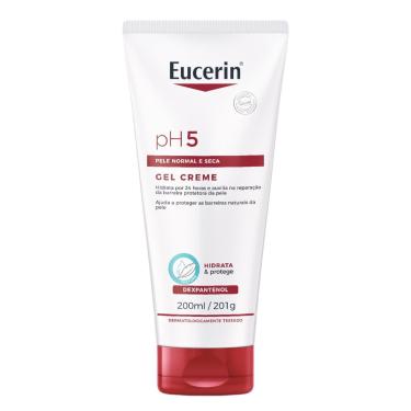 Imagem de Gel Creme Hidratante Corporal Eucerin PH5 Hidrata e Protege 200ml