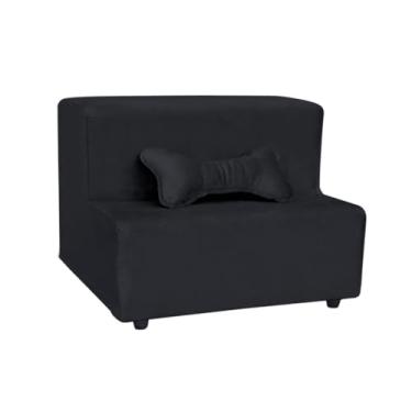 Imagem de Escadas Escadinha Pet 2 Degraus Rampa para Gato e Cachorro(Cinza-Escuro)