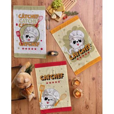 Imagem de Kit 06 Panos Guardanapo Felpudo Teka Primore Sortidas