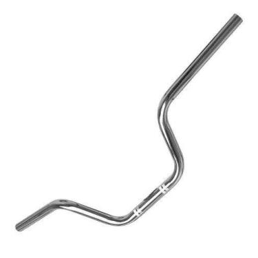 Imagem de Guidão Cromo Forte Modelo Original Max 125, CROMADO, Único