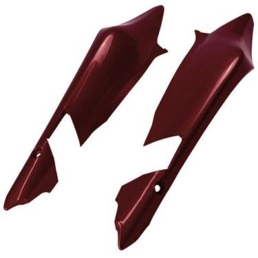 Imagem de Tampa lateral pro tork xre 300 2010/12 (par), VERMELHO METÁLICO  2011,