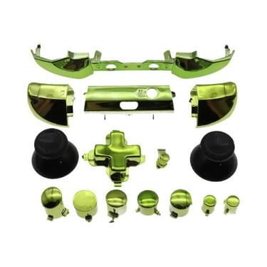 Imagem de Conjunto Completo De Botões Cromados Para Controle Xbox One S Slim Dpa