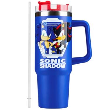 Imagem de Get Trend Caneca Bradley isolada Sonic The Hedgehog (Blue Sonic)