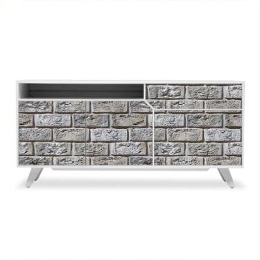 Imagem de Adesivo de Revestimento Móveis - Tijolos - Pedras - 454rev - Allodi