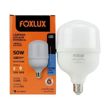 Imagem de Lâmpada Led Foxlux Alta Potência 50W 6,5K E-27