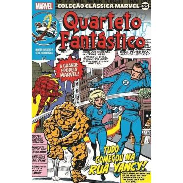 Imagem de Livro - Coleção Clássica Marvel Vol.35 - Quarteto Fantástico Vol.07