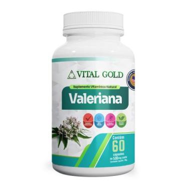 Imagem de VALERIANA - 500mg (60 Cápsulas) VITAL GOLD, 01 Unidade