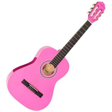 Imagem de Violão Vogga Vca95 Infantil Pk Rosa