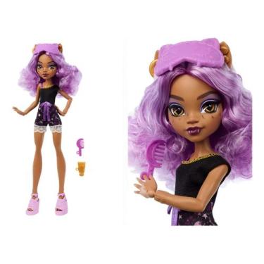 Imagem de Boneca Monster High Pijamas Monstruosas Clawdeen Wolf Mattel JGM42