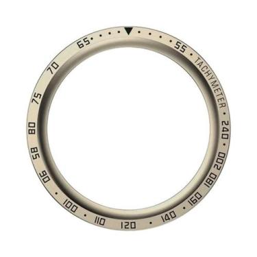 Imagem de Capa De Metal Para Smartwatch Samsung Galaxy Watch 6 5 4 Classic, Beze