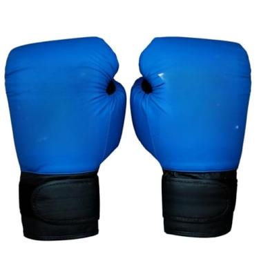 Imagem de Luva De Boxe/Muay Thai e Kickboxing - Round Fight (Azul,16oz)