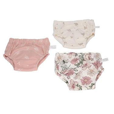 Imagem de Zhjvihx Calças de Treinamento Absorventes para Bebês, Punho Elástico, 6 Capas de Gaze, Fralda de Urina de bebê, 3 Peças para para Uso Diário (#3)