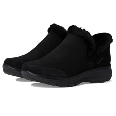 Imagem de Skechers Bota feminina Easy Going-Fall Feeling Hands Free Slip-ins Ankle Boot, Preto/preto, 35