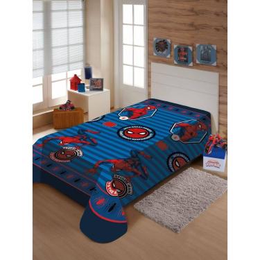 Imagem de Manta Fun Solteiro Spider Man Rescue 1,50X2,00M Jolitex