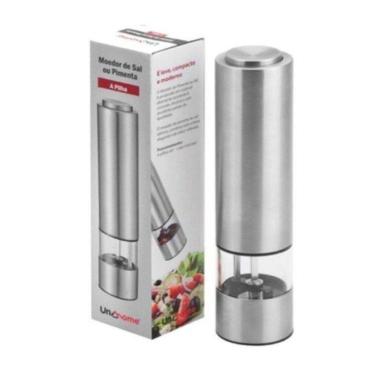 Imagem de Moedor De Sal Ou Pimenta Elétrico Inox