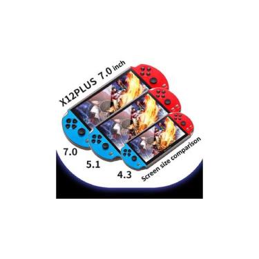 Imagem de Console de jogos portátil com joystick X7 de 4,3 polegadas x 7 polegad