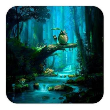 Imagem de Placa Quadro Decorativo 18x18 Cm Studio Ghibli - Pomp's Geek, Colorido