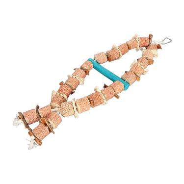 Imagem de Yctze Brinquedos para Mastigar Espiga de Milho para Papagaio - Brinquedos Pendurados Resistentes a Mordidas para Araras, Papagaios Cinzentos Africanos e Outras Aves | Material Comestível Seguro,