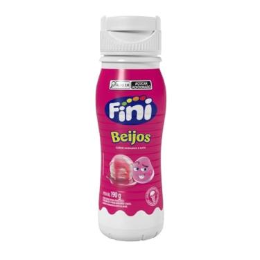 Imagem de Fini Calda para Sorvete Beijos, Sabor Morango, 190g, Cobertura Líquida para Sobremesas