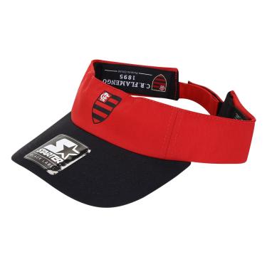 Imagem de Viseira Flamengo Starter Escudo Aba Curva-Unissex