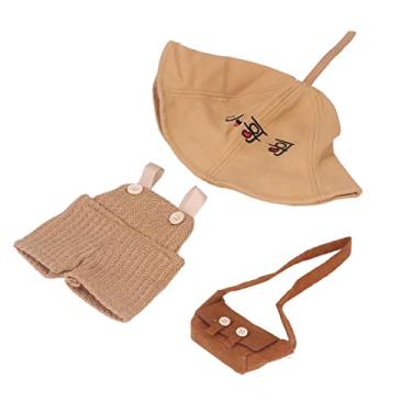 Imagem de YOUTHINK Roupas de Brinquedo de Pelúcia, Acessórios de Pato Macio Com Chapéu e Bolsa, Roupas de Vestir DIY para Crianças, Brinquedos de Pato de Pelúcia (Tipo J)