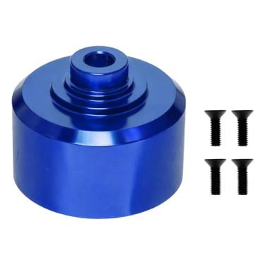 Imagem de harayaa Caixa de diferencial metálica para veículos elétricos de alta velocidade, acessórios metálicos para carros de modelismo RC, peças de reposição, caixa, Azul
