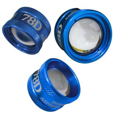 Imagem de Optimetrics Lente asférica dupla 78D - Equipamento Profissional, Alta Resolução para Exame de Fundo de Olho