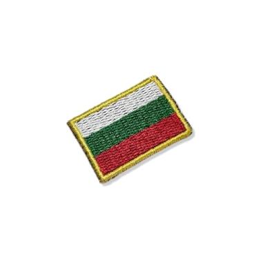 Imagem de BP0204-031 Bandeira Bulgaria Patch Bordado 3,8×2,5cm (A-Termo adesivo ou costura.)