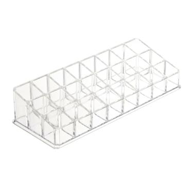 Imagem de Organizador de Batons e Cosméticos em Acrílico 24 Divisões