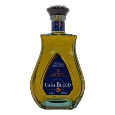 Imagem de Cachaça Casa Bucco 5 Madeiras Extra Premium 5 Anos 700ml