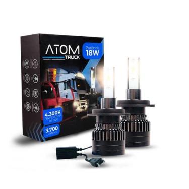 Imagem de Lâmpada LED ATOM Truck M7 4300K 6000K 24V Várias Bases, H7Y  4300K