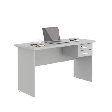 Imagem de Mesa De Computador Com Gaveteiro 1200 Polish Cinza