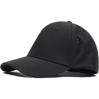 Imagem de Boné De Beisebol Liso Aba Curva Esportivo Unissex Para Corrida Caminhada Ciclismo Preto