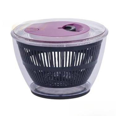 Imagem de Centrífuga De Saladas Para Folhas Verduras Antiderrapante Semiautomática