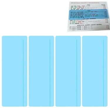 Imagem de 4 Pack Mahjong Card Line Guide,Mahjong Line Finder,Mahjong Accessories and Gifts for Greenhorn
