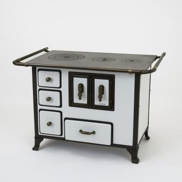 Imagem de Fogão A Lenha Barroco Gabinete Venâncio 03 Branco Fl3gbrcx