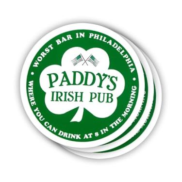 Imagem de (3 peças) Adesivo de bar irlandês engraçado frases motivacionais sarcásticas decalque de vinil com citação humorística para Kindle, laptop, garrafa de água, capacete rígido de telefone, adesivo de