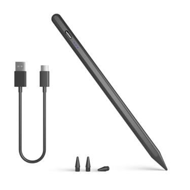 Imagem de Caneta Stylus Pencil para Apple iPad Air de 11/13 polegadas M2/M3, iPad 11ª/10ª/9ª/8ª/7ª geração, iPad Pro de 13/12,9/11 polegadas, iPad Air Pencil 7/6/5/4/3ª geração, compatível (2018-2025) com