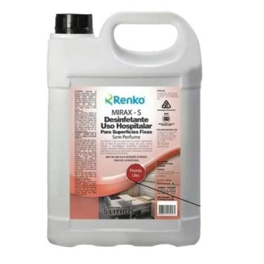 Imagem de Mirax S Desinfetante de Alta Diluição para Uso Hospitalar 5 Litros - R