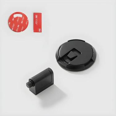 Imagem de Batente De Porta Invisível À Prova De Vento Com Acabamento Em Metal Po