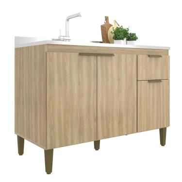 Imagem de Guarda Roupas Sonata Glass 3 Portas THB