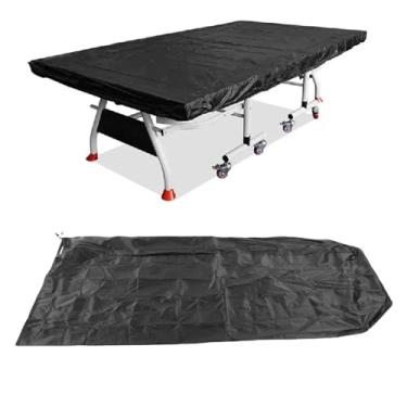 Imagem de Fockety Capa de Mesa de Pingue-pongue, Capa de Tênis de Mesa de Tecido Oxford 600D para Remos de Mesa Planos Dobráveis ​​de 9 X 5 Pés, Saco Organizador, à Prova D'água à Prova de Sol