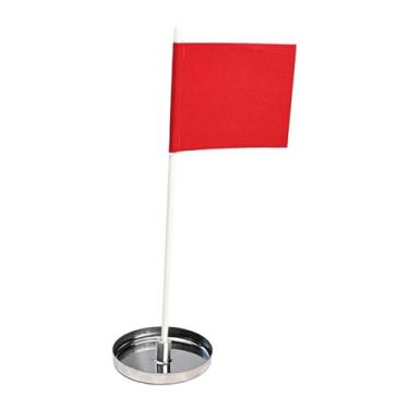 Imagem de YIJU Mini Bandeira de Golfe, Guia de Alinhamento do Copo do Buraco da Bandeira para Putting Green, Conjunto de Copos para Buraco da de Golfe para Prática