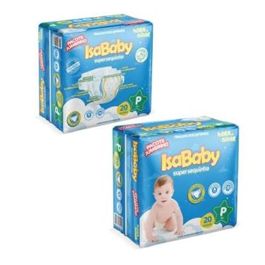 Imagem de FRALDA ISABABY SUPER SEQUINHA JUMBINHO P 20 UNIDADES