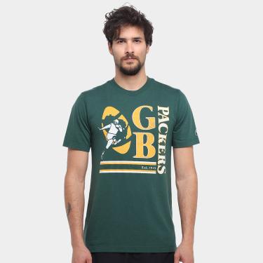 Imagem de Camiseta Nike NFL Green Bay Packers Triblend Logo Masculina-Masculino