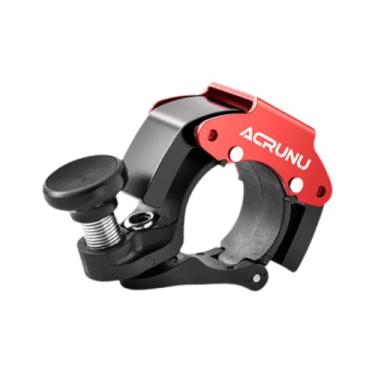 Imagem de Qraatosi Campainha de Bicicleta Compacta com Som Alto E Nítido para Bicicletas de Montanha, Vermelho