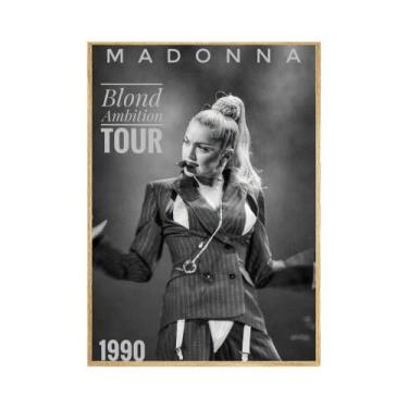 Imagem de Pôster Retrô Bad Girl Madonna HD À Prova D'água Para Decoração De Pare