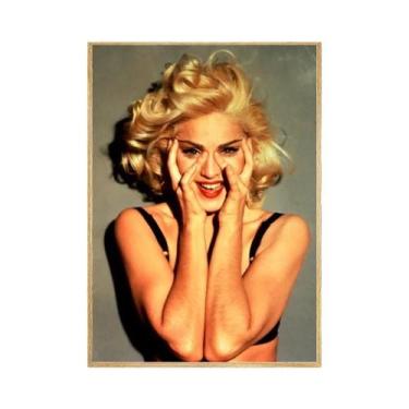 Imagem de Pôster Retrô Bad Girl Madonna HD À Prova D'água Para Decoração De Pare